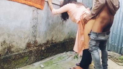 Standing cow position desi village girl sex